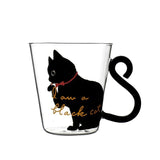 Meow - Glass Cat Mug