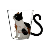 Meow - Glass Cat Mug