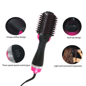 2-IN-1 HAIR DRYER AND VOLUMIZER BRUSH